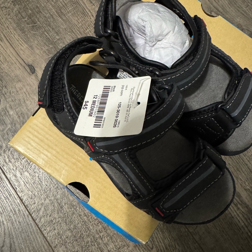 Sandals- boy size 12